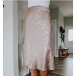 Satin Skirt